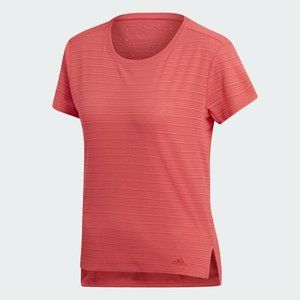 Adidas Womens Freelift Chill Top Striped Pink